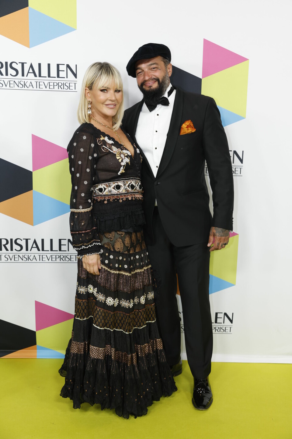 Magdalena Graaf och Louie Marti anländer tillsammans till Kristallengalan 2023 på Cirkus i Stockholm. Magdalena Graaf och Louie Marti anländer tillsammans till Kristallengalan 2023 på Cirkus i Stockholm.