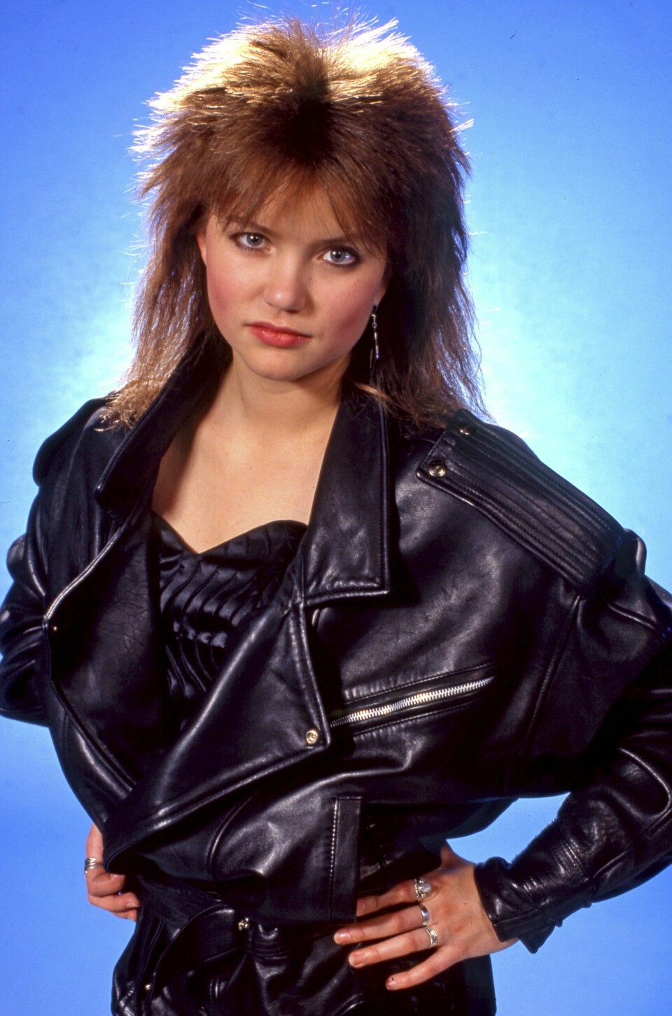 Tone Norum när det begav sig 1985. Tone Norum när det begav sig 1985.