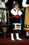 Kronprinsessan Victoria, 5 år, den 6 juni 1983.