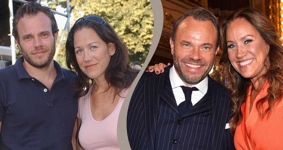 David Hellenius och Renée Nybergs kärlekshistoria i bilder