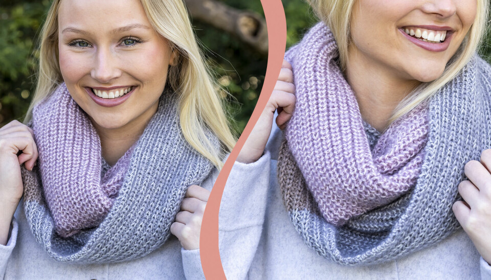 6 värmande halsdukar att sticka – gratis och enkla stickmönster