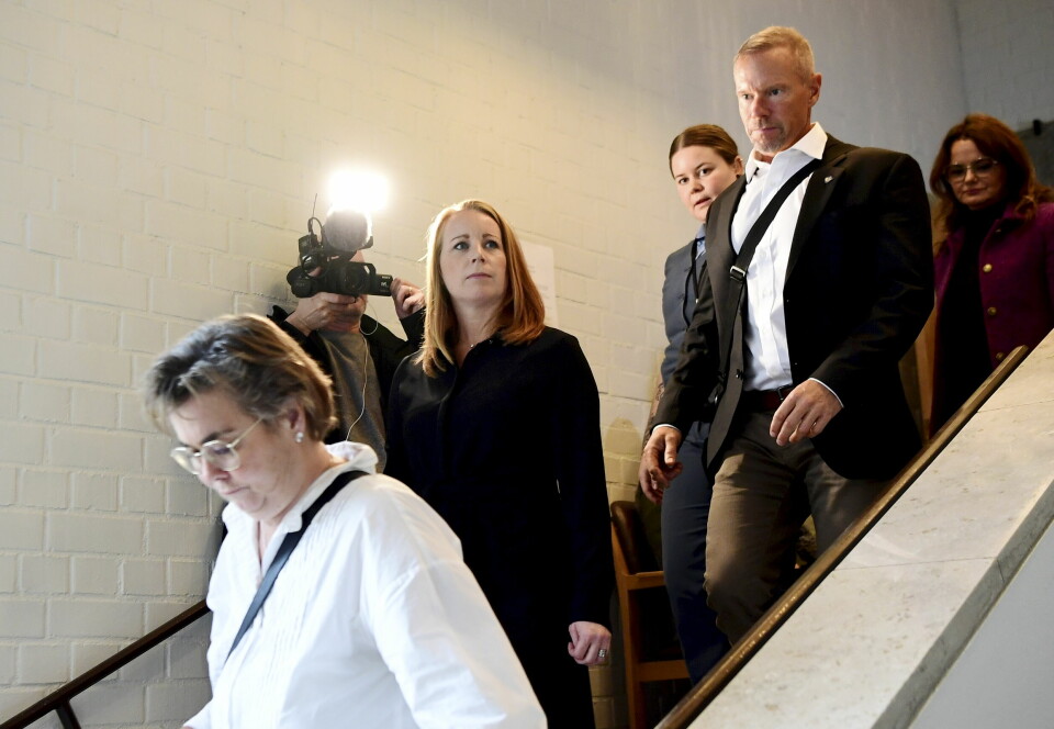 Annie Lööf närvarade vid huvudförhandlingen i mål om terroristbrott, efter det uppmärksammade knivdådet under Almedalsveckan i Visby, där Theodor Engströms dömdes för mordet på Sveriges psykiatrisamordnare Ing-Marie Wieselgren. Annie Lööf närvarade vid huvudförhandlingen i mål om terroristbrott, efter det uppmärksammade knivdådet under Almedalsveckan i Visby, där Theodor Engströms dömdes för mordet på Sveriges psykiatrisamordnare Ing-Marie Wieselgren.