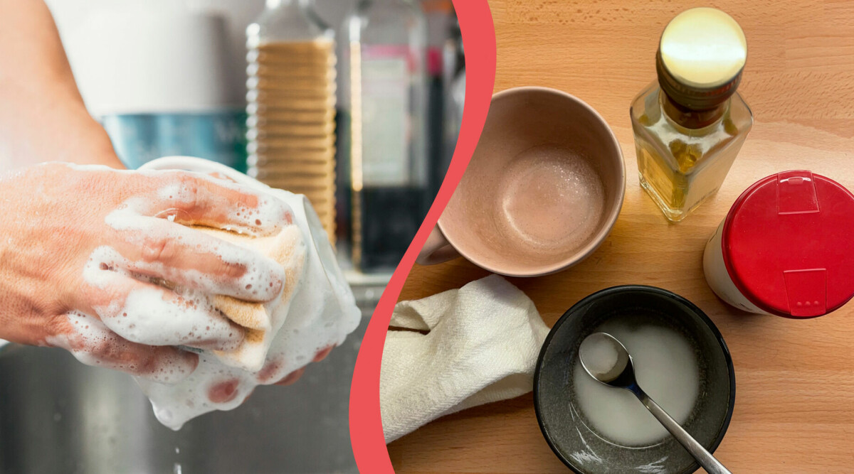 Test: Funkar det att ta bort tefläckar med salt och vinäger?