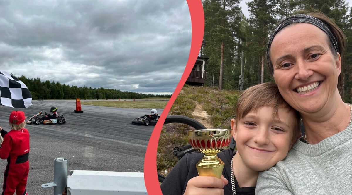 Anna blev gokart-mamma: Vi kör vårt eget race