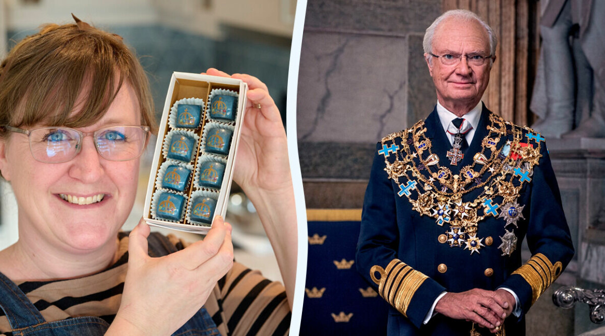 Marias praliner faller kung Carl Gustaf i smaken: ”Jag fick nypa mig i armen!”