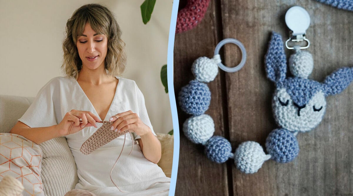 Virka söt napphållare – snabbt virkprojekt
