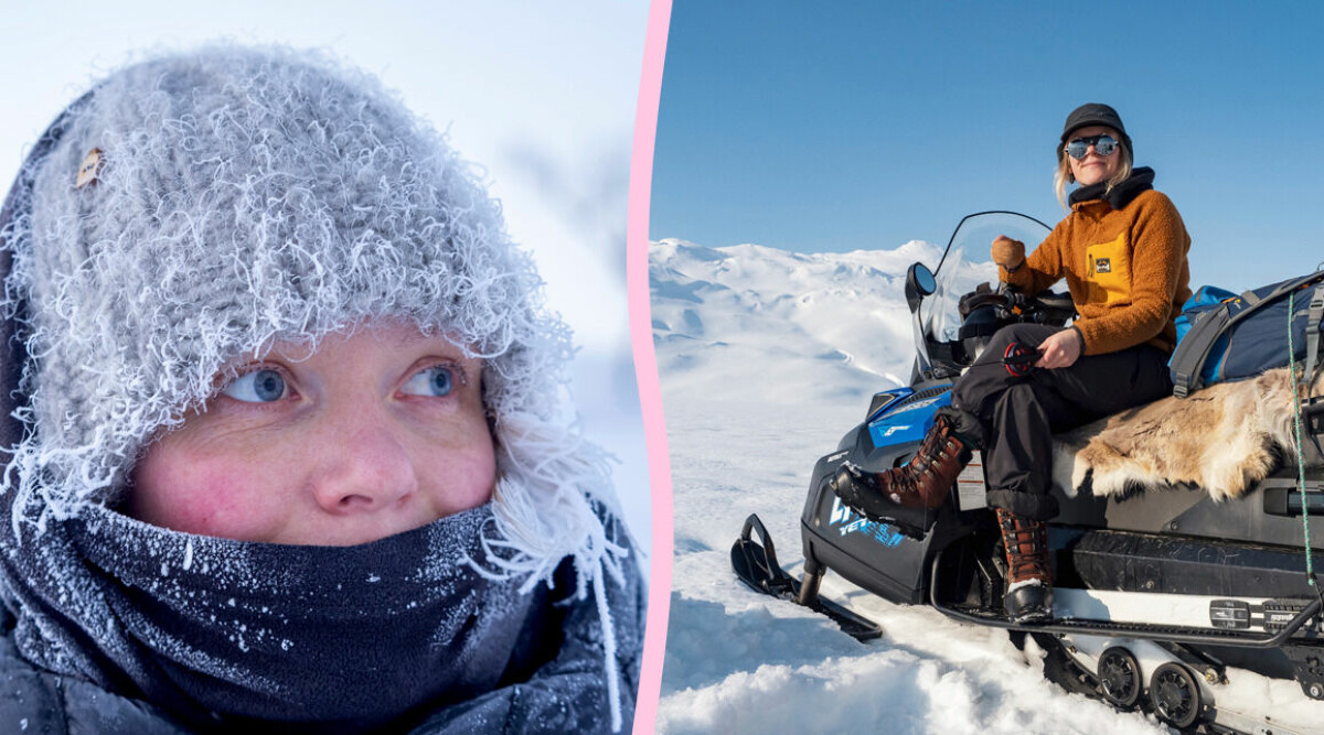 Linnea Lundkvist, 39, bor själv på fjället: ”Allt löser sig”