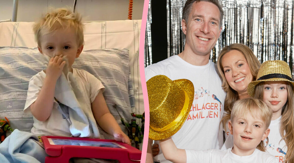 Josef blev svårt sjuk som 2-åring – Melodifestivalen blev familjens räddning
