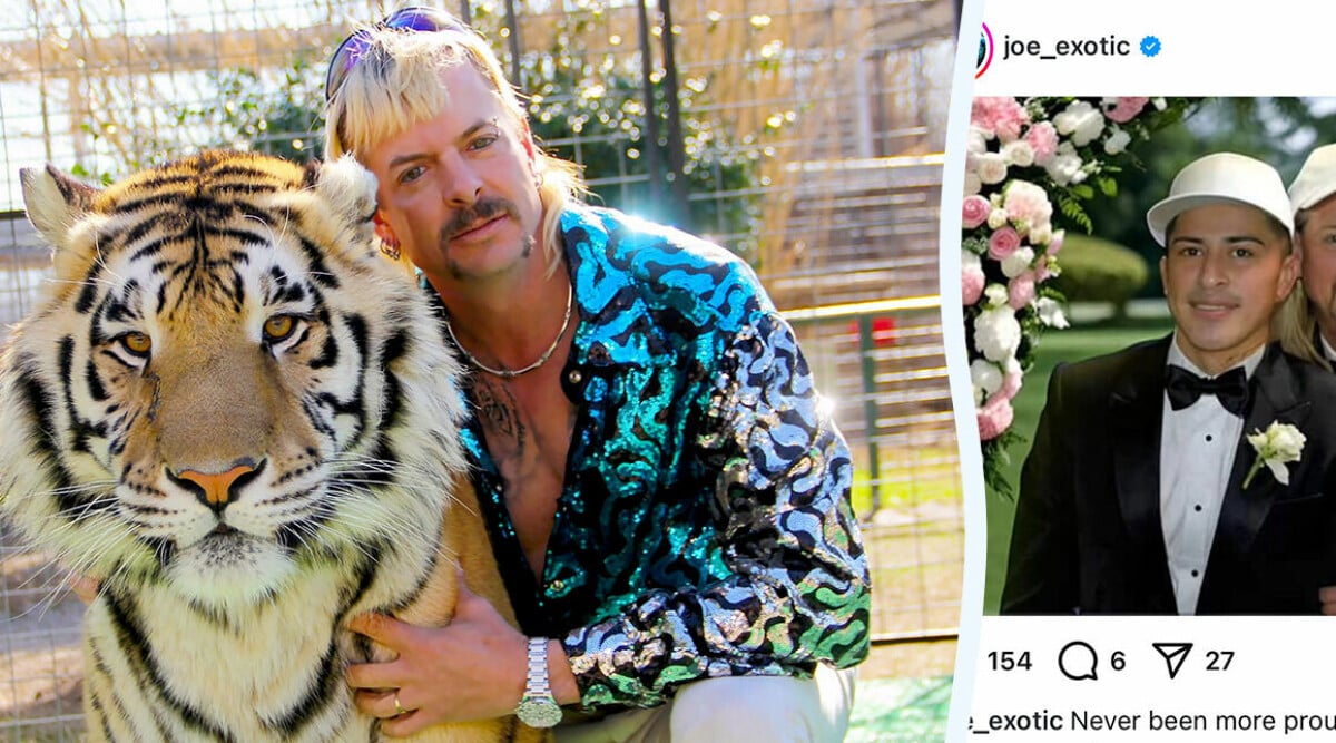 Tiger king-profilen nygift i fängelset – han är Joe Exotics sjätte make