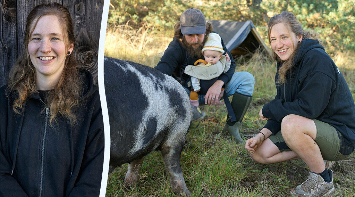 Erika förvånade alla: Var vegetarian – blev slaktare