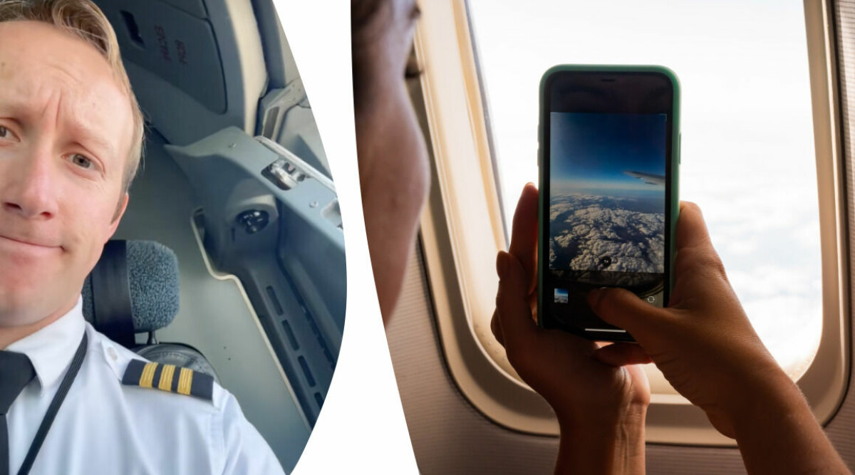 Piloten: Det händer om du glömmer sätta mobilen på flygplansläge – myten stämmer inte