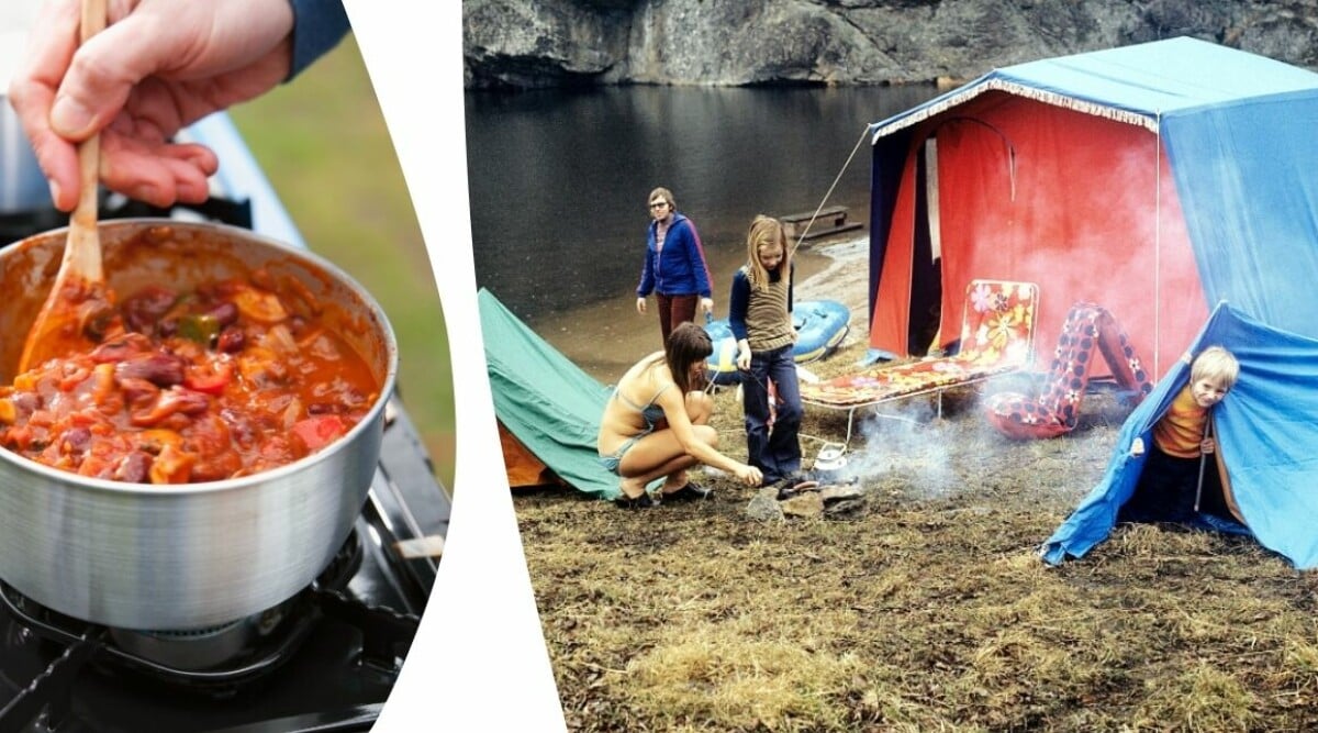 Mat vi åt på camping – 5 rätter från barndomen