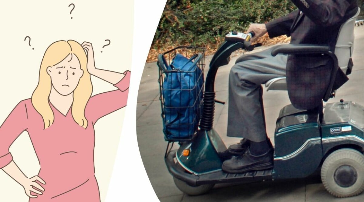 Min pappa skaffade permobil trots att jag sa nej – slutade i katastrof