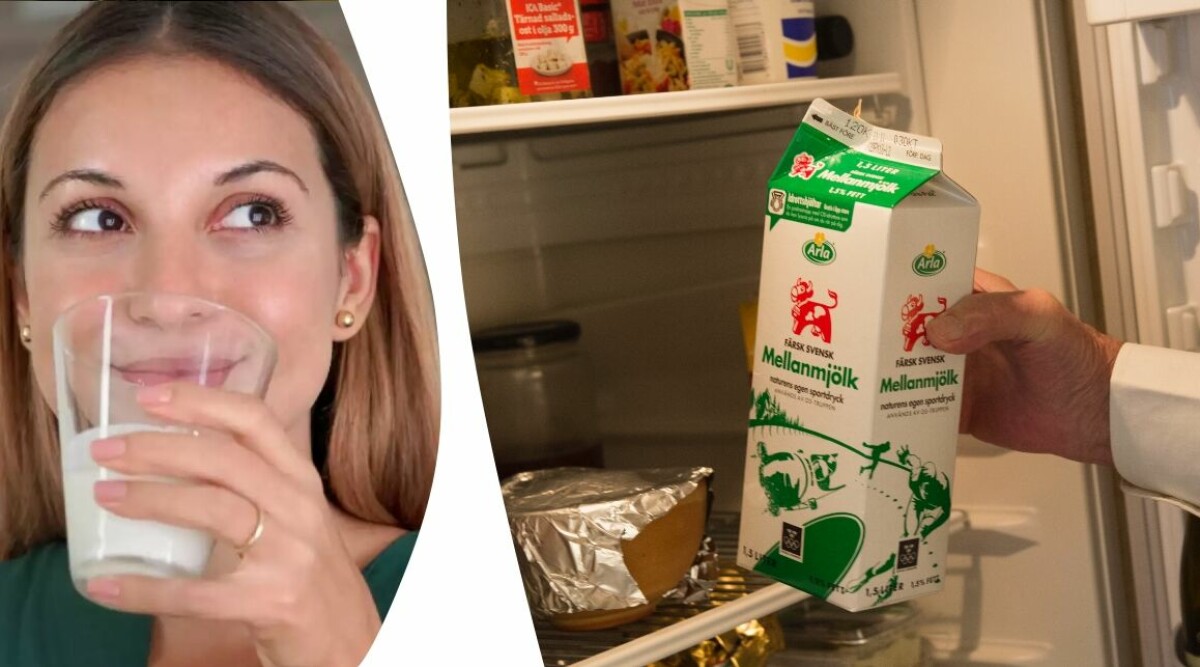 Här ska du aldrig förvara din mjölk i kylskåpet – vanliga misstaget vi gör