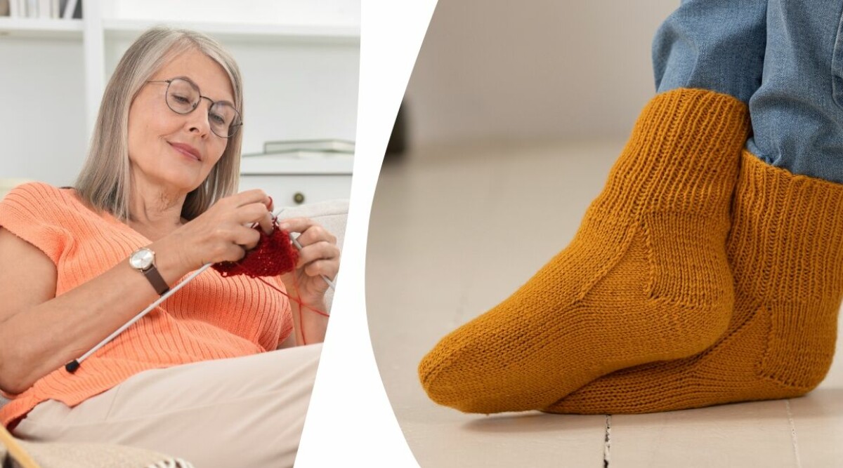Sticka enkla sockor – perfekt för nybörjaren