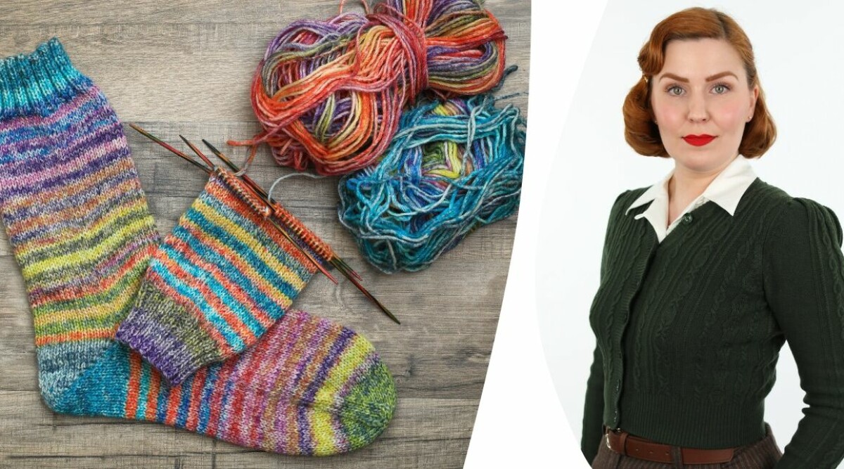 Lär dig att sticka sockor – 3 enkla tips till nybörjaren