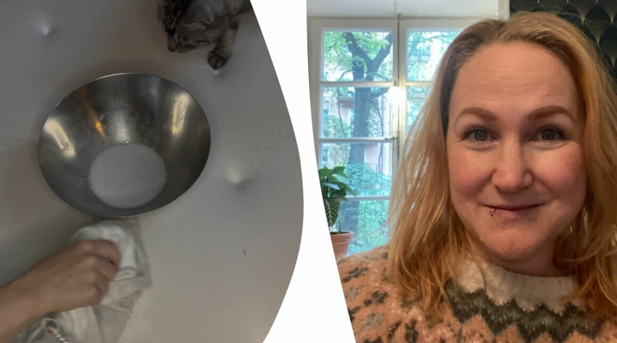 Hyllade husmorsknepet för att få bort gamla fläckar på madrassen – se resultatet här