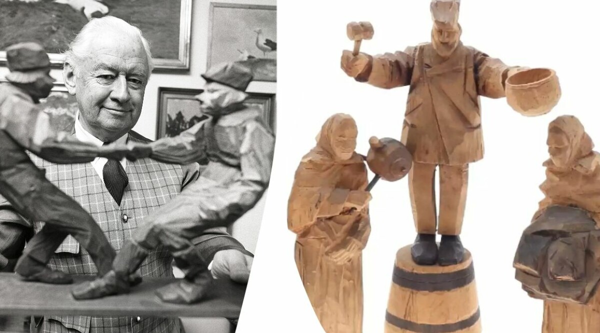 Så mycket är Dödarhultarns klassiska träfigurer värda efter hans död – säljs för en mindre förmögenhet