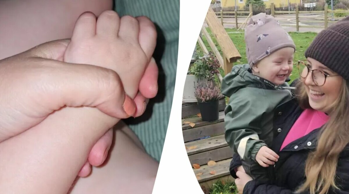 Elins spädbarn fick allvarlig sjukdom – nära att förlora sitt barn