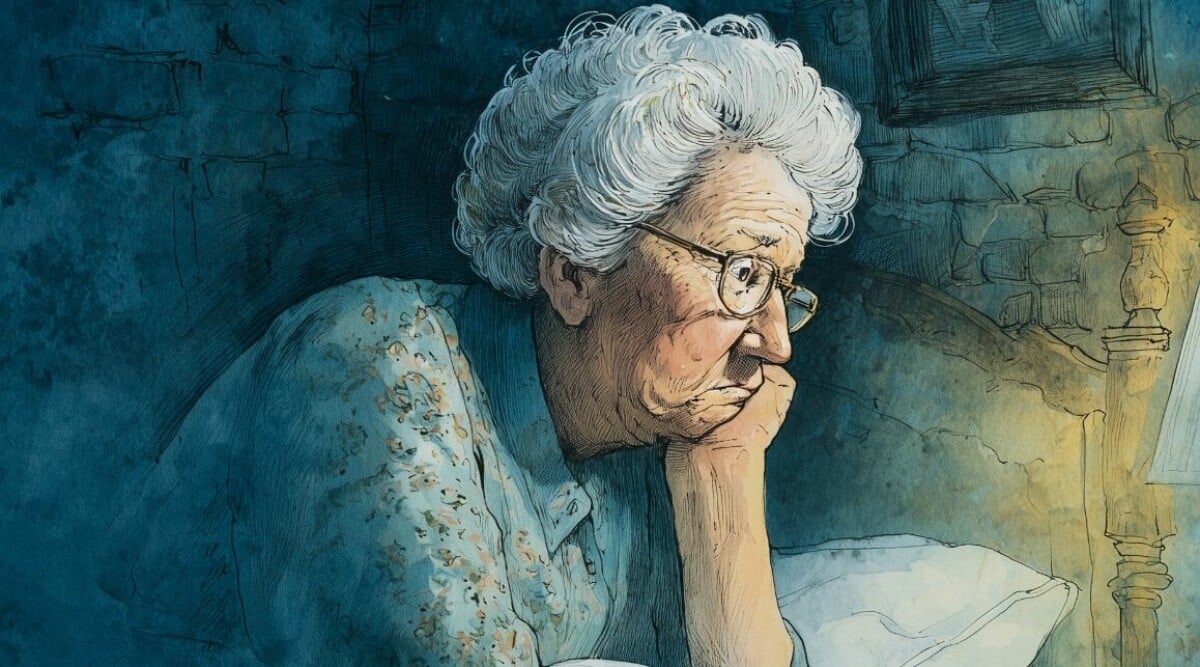 Novell: Hon hörde skrik från grannarna – förstod att det inte stod rätt till