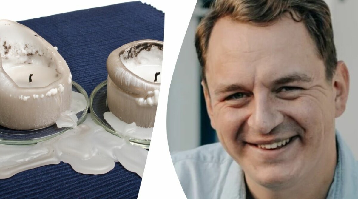 Städexperten Kevin: Så får du bort envisa stearinfläckar – knepet som verkligen fungerar