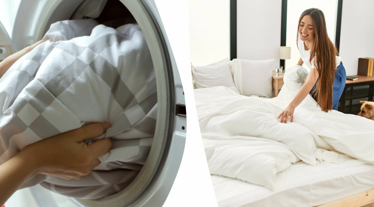 Experten: Så ofta ska du tvätta ditt duntäcke – mer sällan än du tror