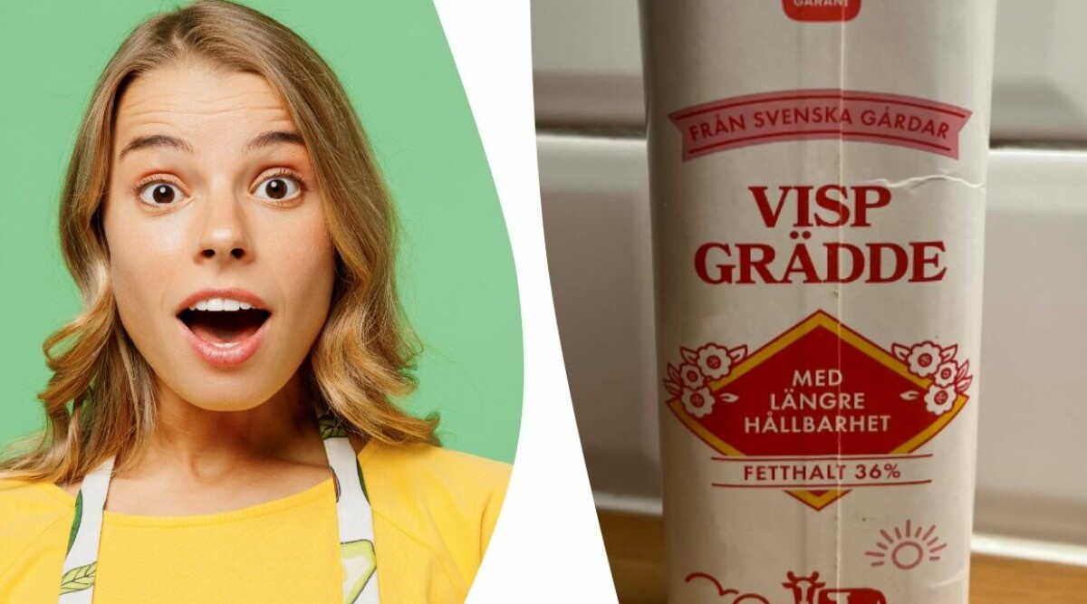 Så får du perfekt vispad grädde utan att ens vispa – enkla knepet som verkligen fungerar