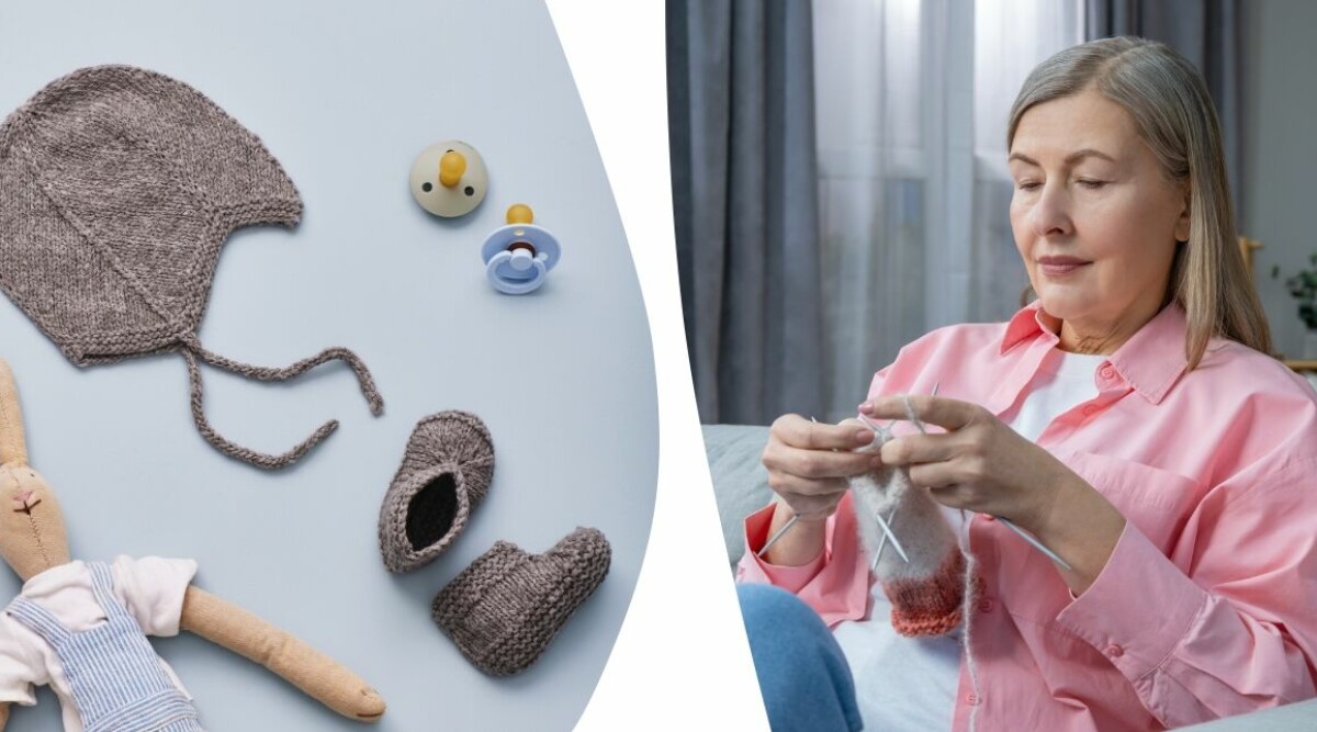Det perfekta setet till babyn – gratis stickmönster