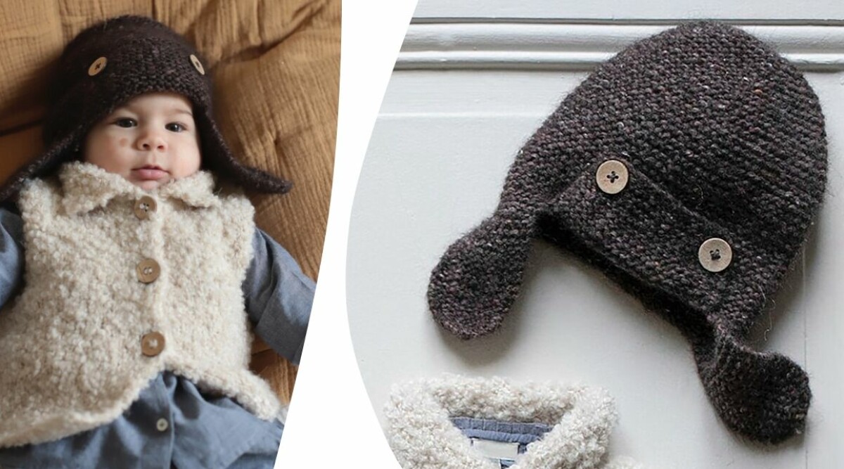 Mjukt och gosigt barnset – så stickar du det