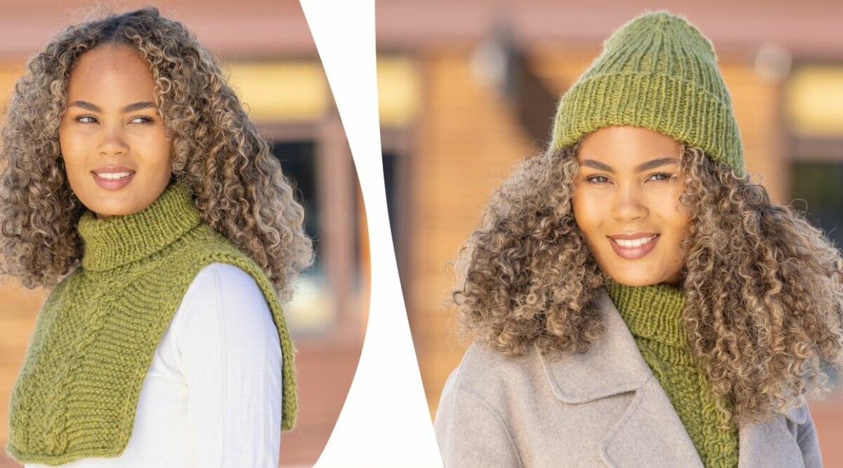 Vinterns finaste set – så stickar du det själv!