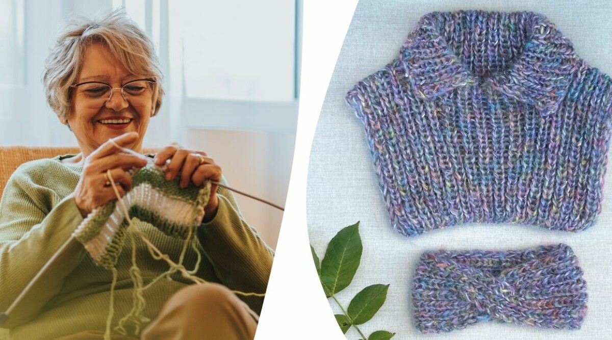 Sticka ett snyggt set i vinter – perfekt för nybörjaren