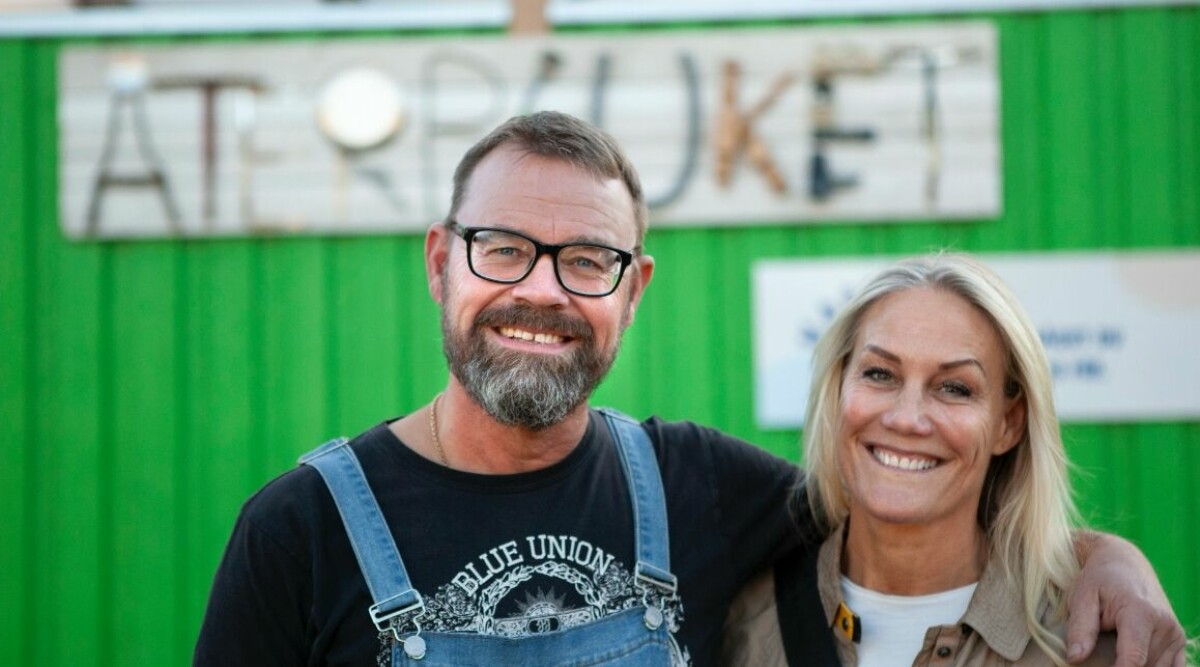 Patricia och Johan blev kära i varandra – på sopstationen: ”För bra för att slängas bort”