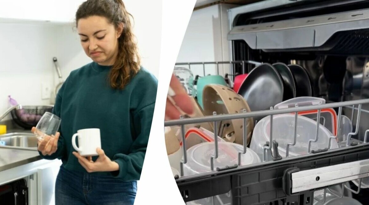Därför lämnar din diskmaskin vita fläckar på glasen – så får du bort det