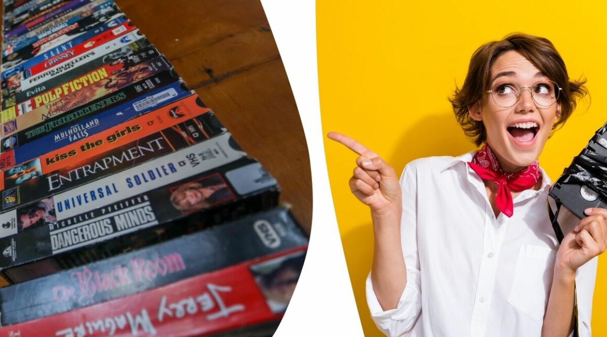 Här är gamla VHS-filmerna som säljer som smör just nu – gick för över 40 000 kronor på Tradera