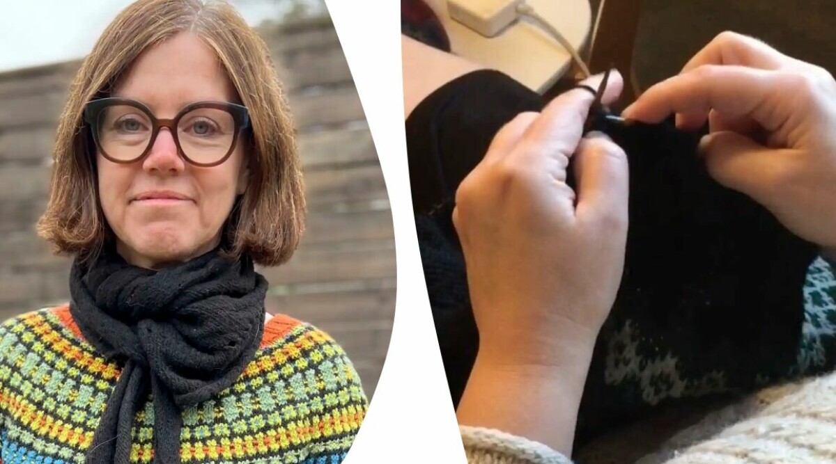 Forskaren Joanna Nordstrand: Så får garn och stickning dig att må bättre