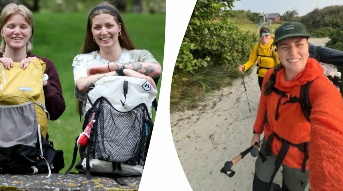 Tvillingarna Bianca och Bella från Falkenberg vandrade 311 mil – allt började med en bok