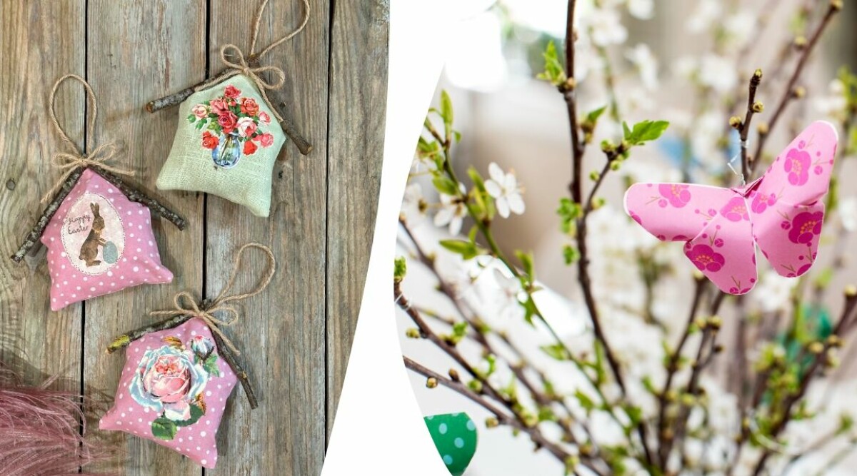 Så fixar du finaste påskriset – med två enkla påskpyssel