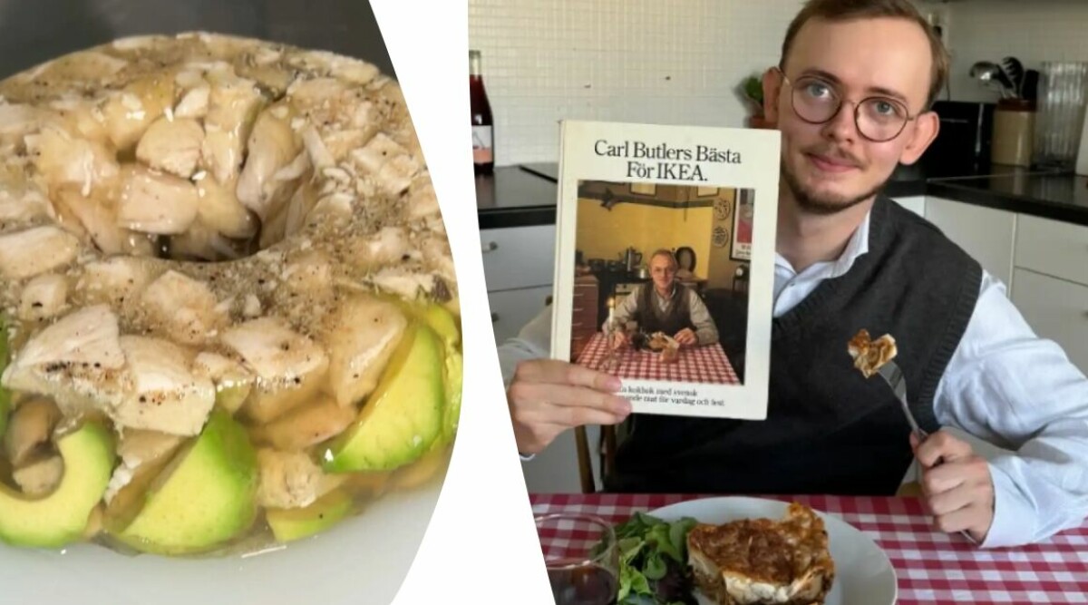 August smakar sig igenom alla klassiska 70-talsrecept: ”Detta var nog det äckligaste jag ätit”