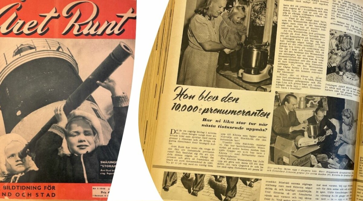 Året Runt fyller 80 år – så förändrade tidningen svenskarnas vardag