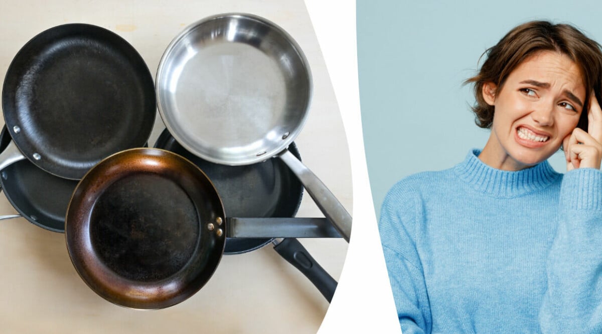 Din gamla stekpanna kan vara farlig – då vet du om du ska byta