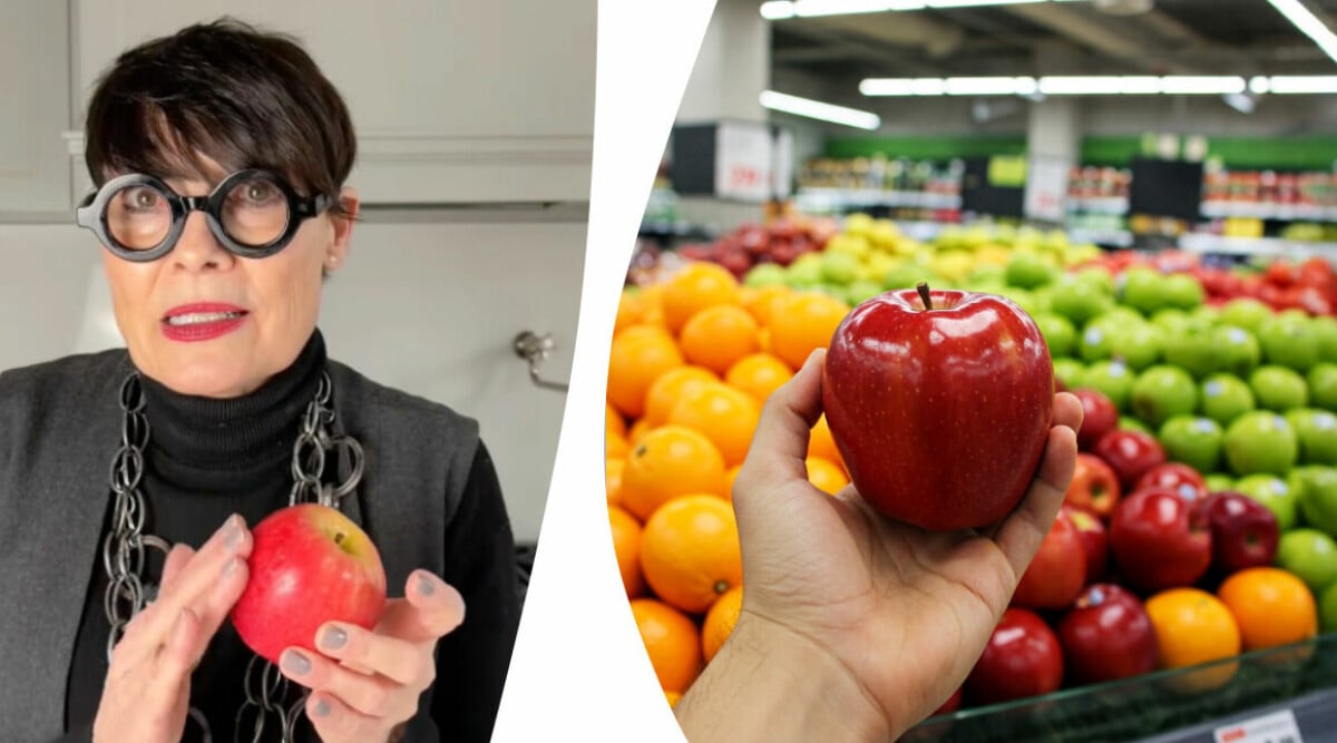 Så gör du rent butiksäpplen på riktigt – krävs mer än vatten