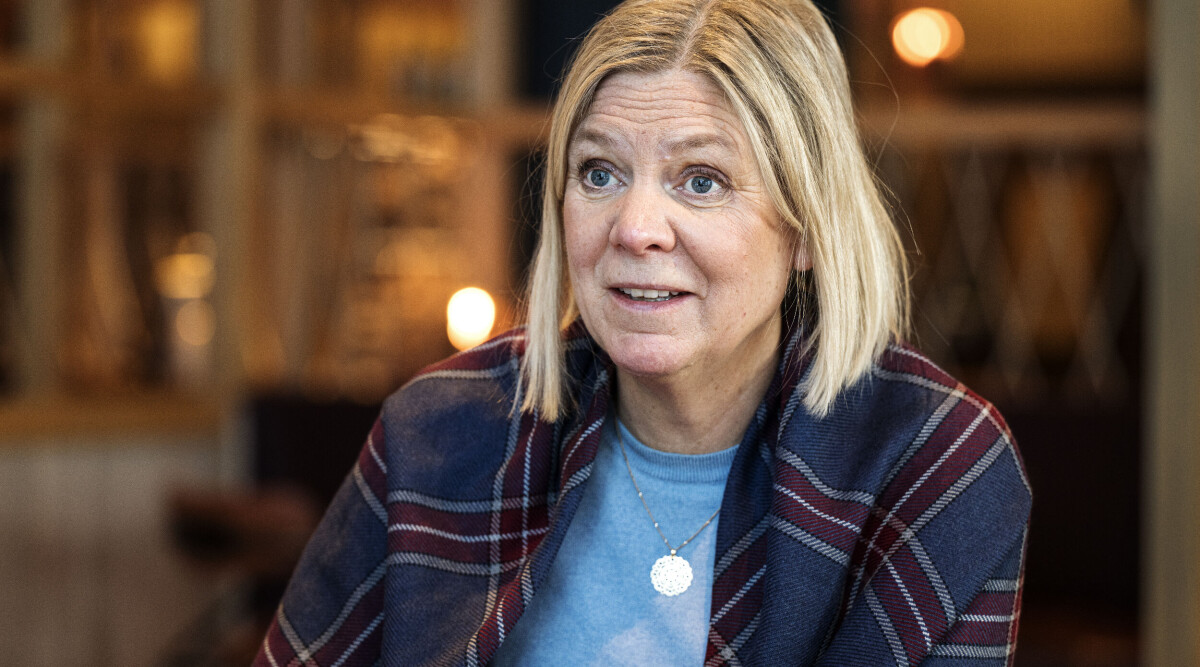 Magdalena Andersson om hemtjänsten: Mamma har haft turen alla inte har