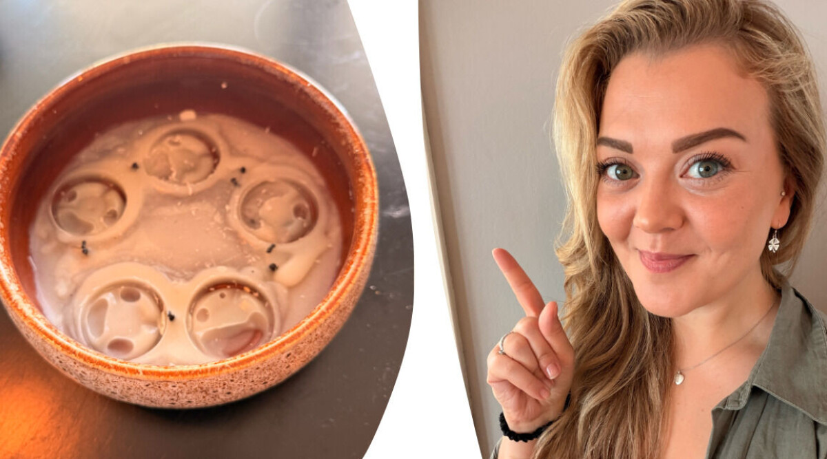Jag testade expertens knep för att få bort intorkat stearin – och skålen blev som ny