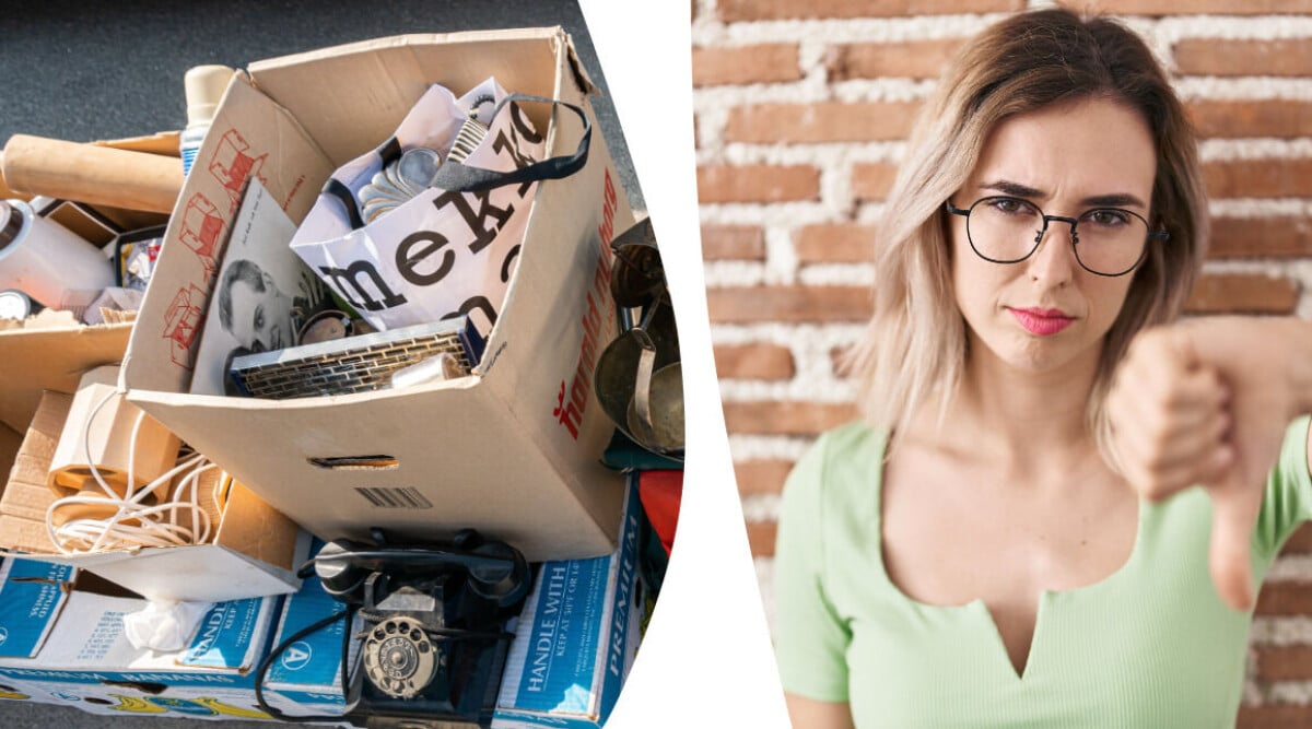 Det här ska du aldrig skänka till second hand – 9 vanliga saker de inte vill ha