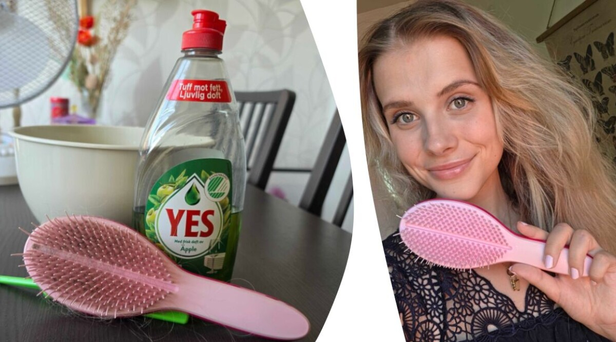 Jag testade att rengöra min hårborste med enkla knepet – blev som ny