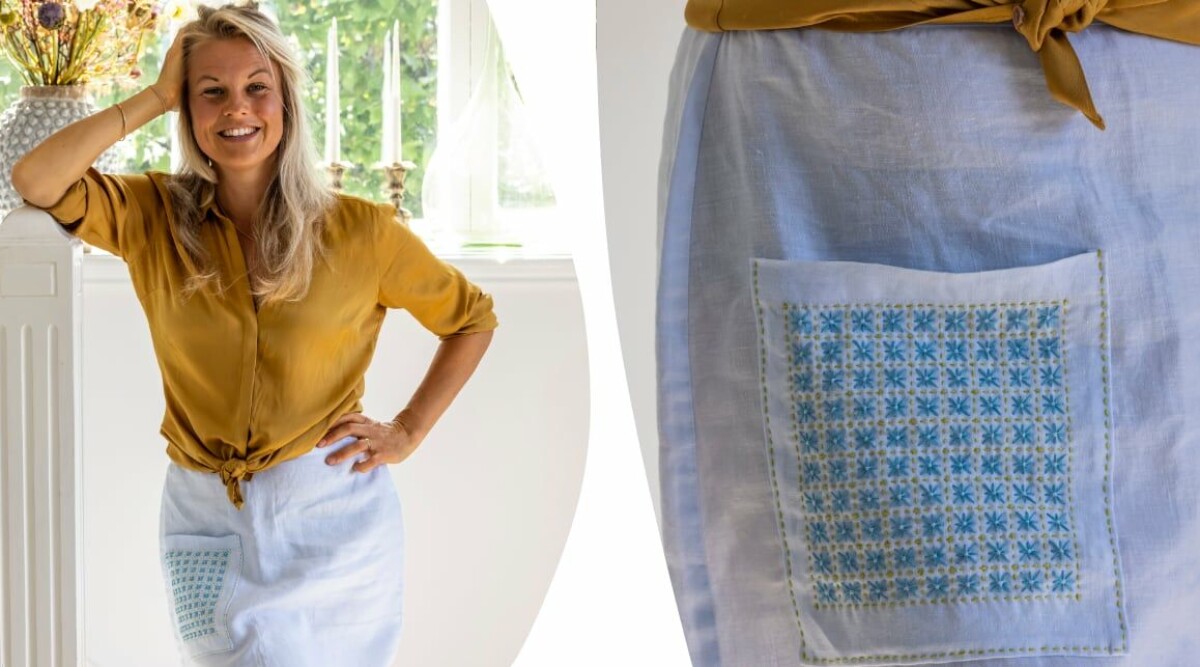 Så broderar du sashiko – steg för steg