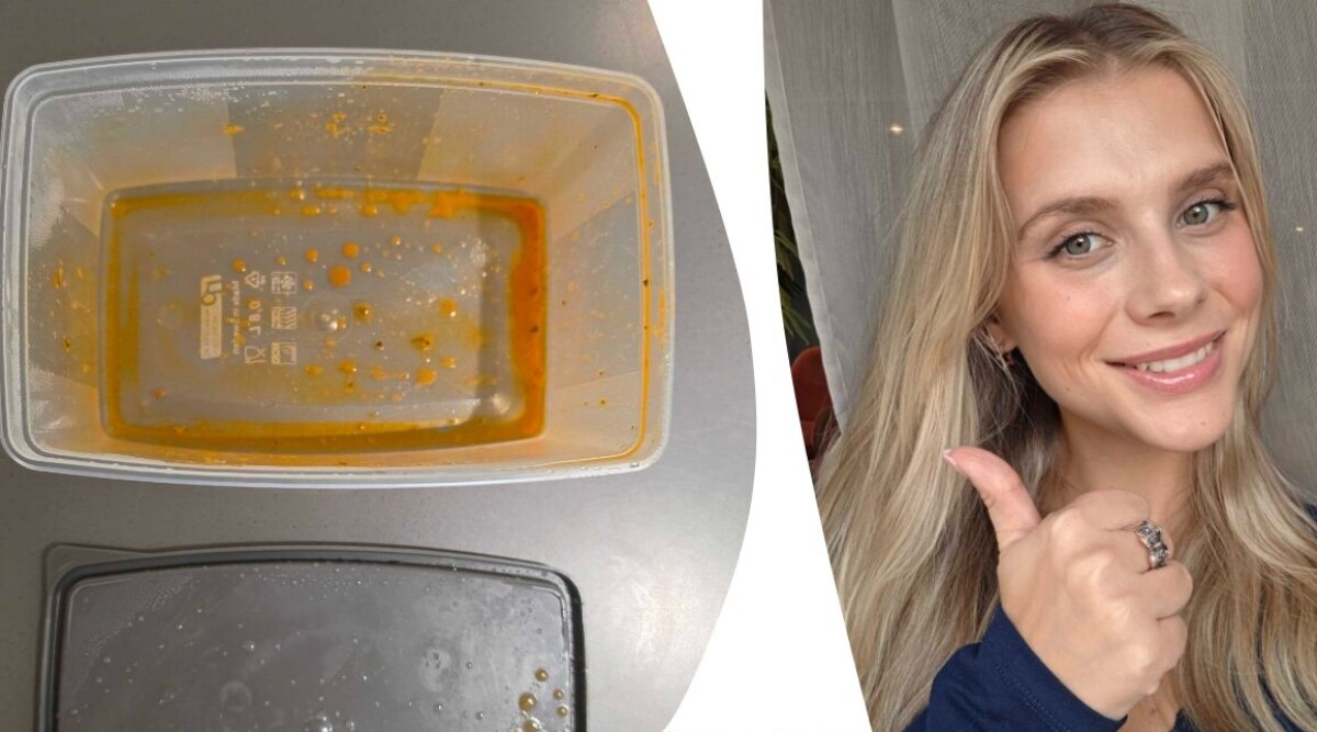 Jag testade enkla knepet för att göra ren matlådan – och resultatet var förbluffande bra