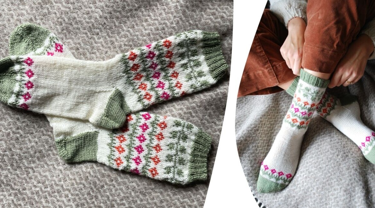 Exklusivt mönster – sticka höstens finaste sockor