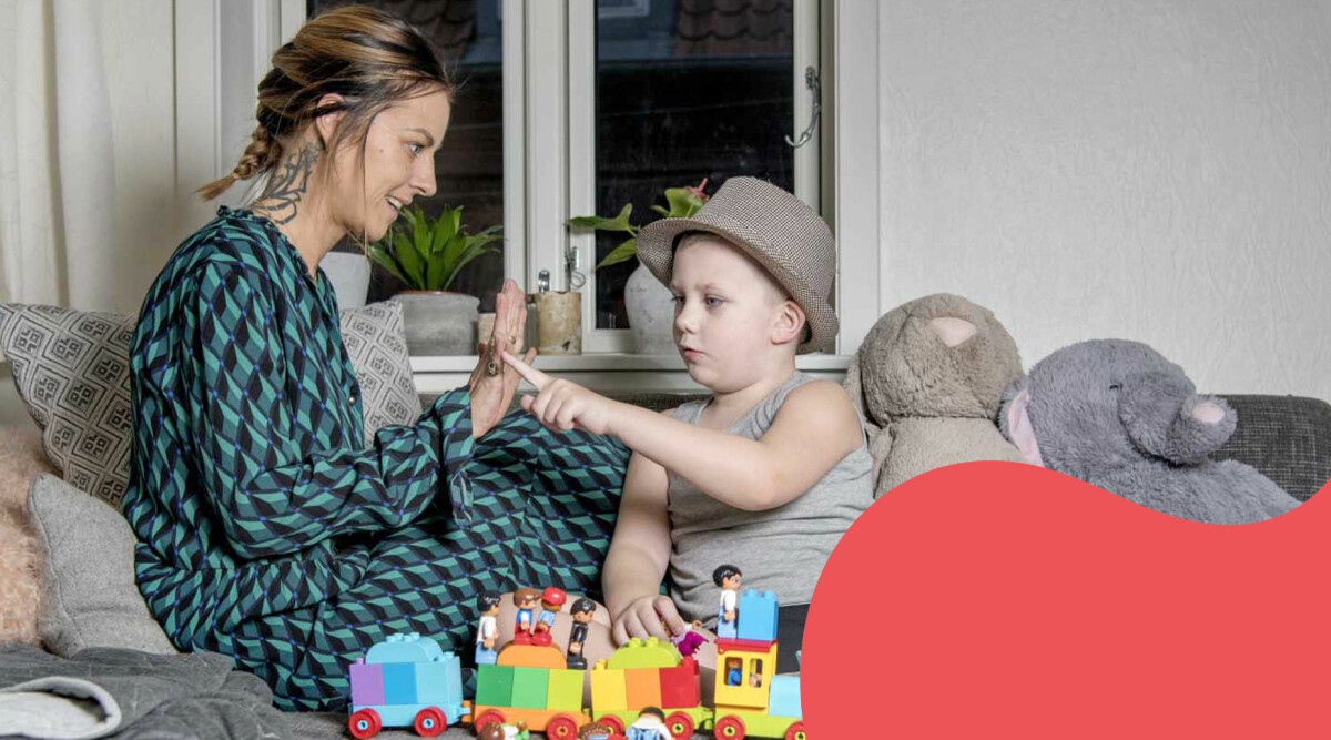 Rikke: Min lille son kommer aldrig börja prata