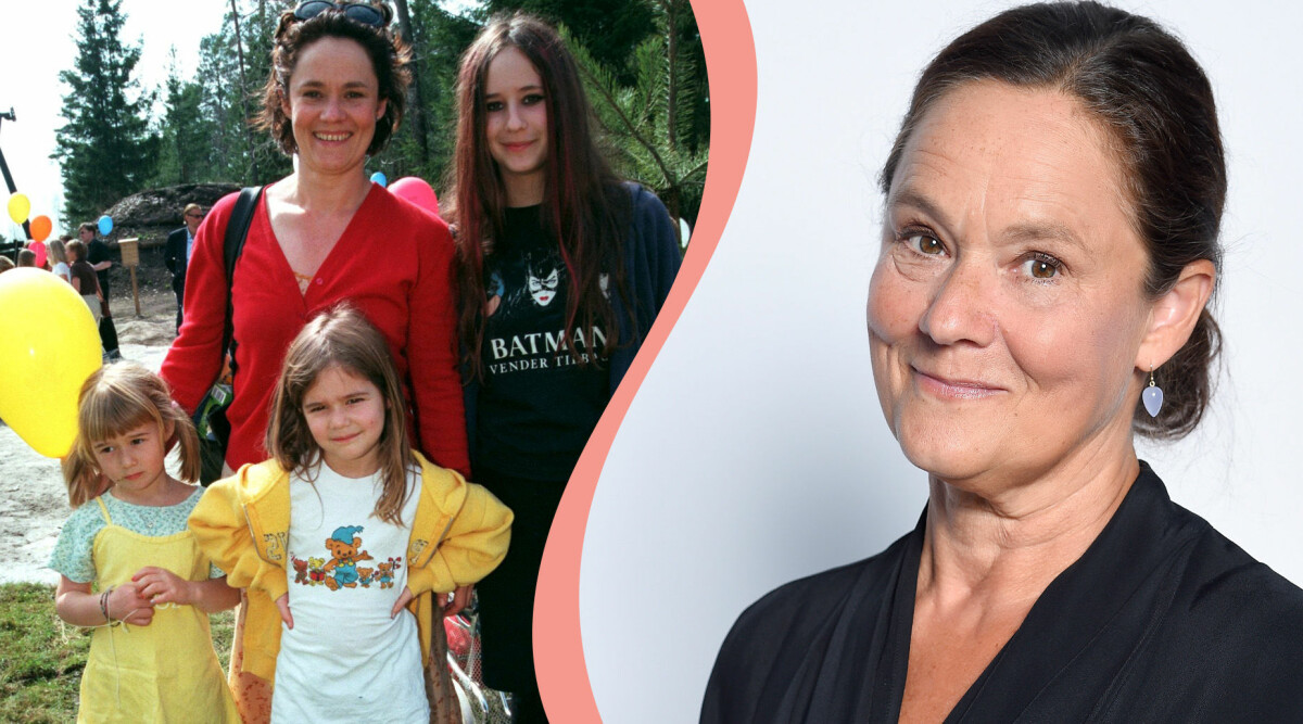 Pernilla August tre döttrar har vuxit upp – så ser de ut idag